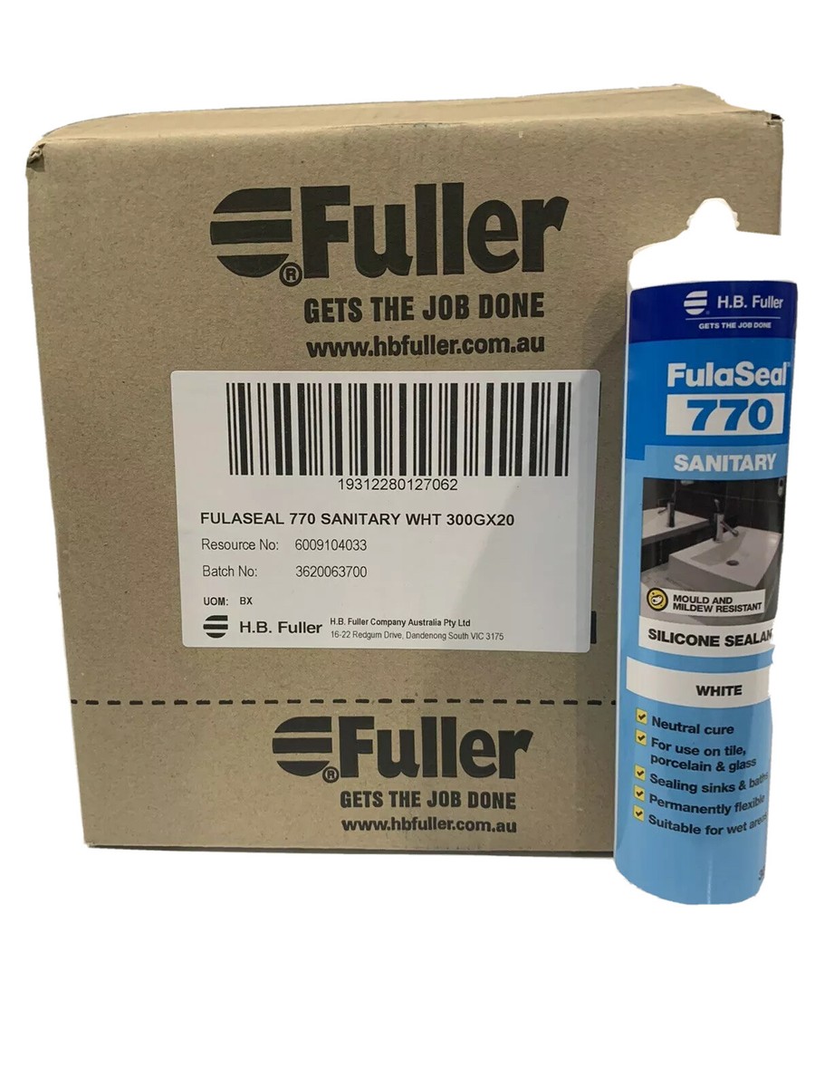 Picture of Hb Fuller 1101-4 Hb Fuller 10.3Oz Flex 1100 Clear Silicone